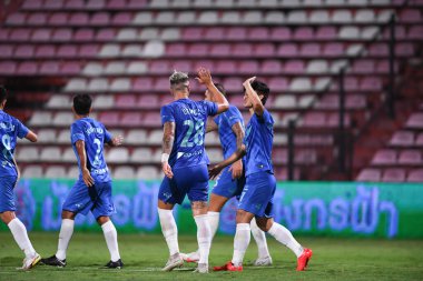 Chonburi FC 'nin 12SEP2021-oyuncusu Chonburi FC' i, 2021 yılındaki maçta Chonburi Fc 'e karşı oynadığı maçta attığı golden dolayı tebrik ediyor.