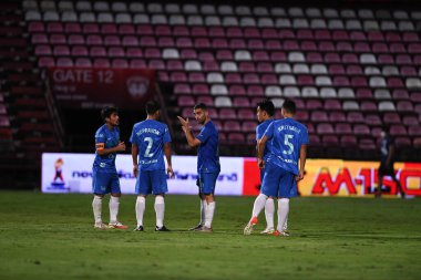 thaburi-thailand-12SEP2021-GIDI CHI KANUK # 26 Muangthong ile Chonburi Fc arasında Thaildome Stadyumu, Tayland