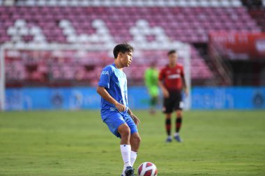 thaburi-thailand-12SEP2021-CHATMONGKOL RUEANGTHANAROT # 3, Muangthong ile Chonburi Fc arasında Thunderdome Stadyumu, Tayland