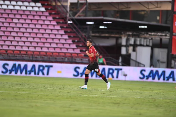 Nonthaburi Thailand 12Sep2021 Mirzaev Sardor Jugador Muangthong Unido Acción Durante —  Fotos de Stock