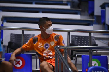 Thanyaburi-Pathumthani-6NOV2021: Apiwat ngulamhin # 18 Gömme Oyuncusu BGPu ile Tayland 'daki Leo Stadyumu' nda defnedilmeye karşı 2021 yılları arasında bir araya geldi.