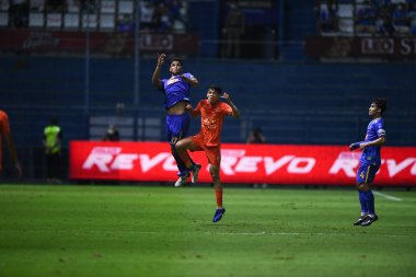 Thanyaburi-Pathumthani-6NOV2021: Suppachai jaidet # 9 defin oyuncusu bgpu ile Tayland 'daki Leo Stadyumu' nda defnedilmeye karşı bgpu arasındaki çatışmada birleşti.