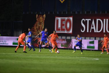 Thanyaburi-Pathumthani-6NOV2021: Maicon # 7 defin oyuncusu bgpu ile Tayland 'daki Leo Stadyumu' nda defnedilmeye karşı 2021 yılları arasında birleşti.