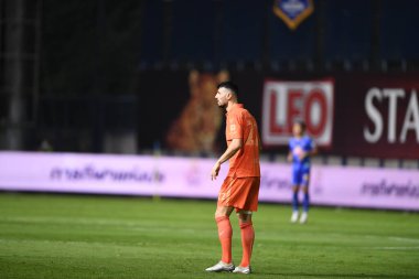 Thanyaburi-Pathumthani-6NOV2021: Sulaka 22 numaralı defin oyuncusu Bgpu ile Tayland 'daki Leo Stadyumu' nda defnedilmeye karşı bgpu arasında birleştirildi