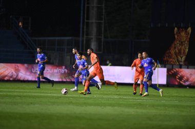 Thanyaburi-Pathumthani-6NOV2021: Maicon # 7 defin oyuncusu bgpu ile Tayland 'daki Leo Stadyumu' nda defnedilmeye karşı 2021 yılları arasında birleşti.