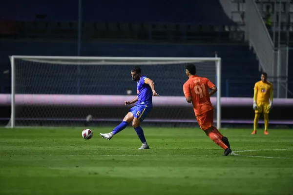 Thanyaburi Pathumthani 6Nov2021 Victor Cardozo Jugador Pathum Acción Durante Thaileague2021 — Foto de Stock