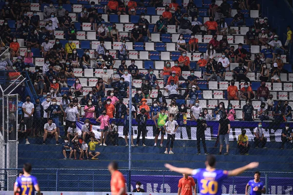 Thanyaburi Pathumthani Nov 2021 Fan Buriram United Action Thaileague 2021 — Φωτογραφία Αρχείου
