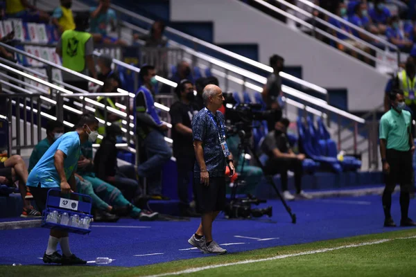 Thanyaburi Pathumthani Nov 2021 Alexandre Gama Entrenador Buriram Unido Acción — Foto de Stock