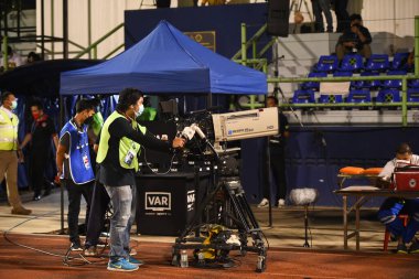 Bangplee-Samutprakan, 10 NOV 2021: Samutprakan, Tayland 'daki Samutprakan Stadyumu' nda Muangthong United 'a karşı 6.