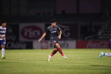 Bangplee-Samutprakan, 10 NOV 2021: Samutprakan, Tayland 'daki Samutprakan Stadyumu' nda Muangthong United 'a karşı 6.