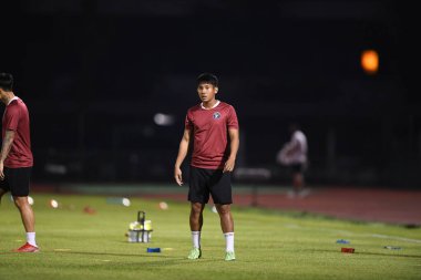 Bangplee-Samutprakan, 10 NOV 2021: Samutprakan, Tayland 'daki Samutprakan Stadyumu' nda Muangthong United 'a karşı 6.