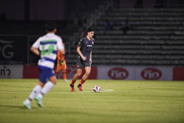 Bangplee-Samutprakan, 10 NOV 2021: Samutprakan, Tayland 'daki Samutprakan Stadyumu' nda Muangthong United 'a karşı 6.
