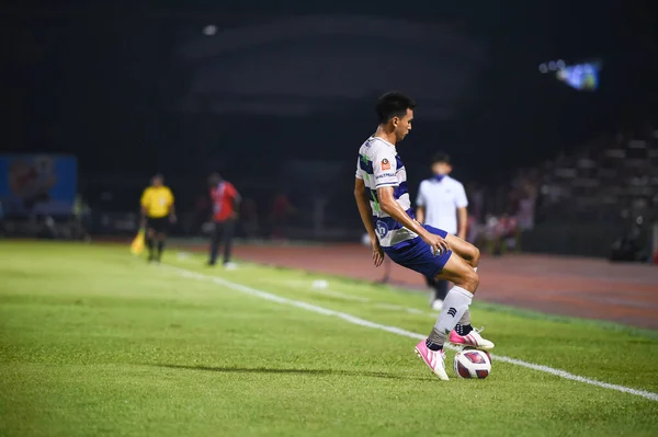Bangplee Samutprakan Nov 2021 Kittipong Saensanit Player Samutprakan City Thaileague2021 — стоковое фото