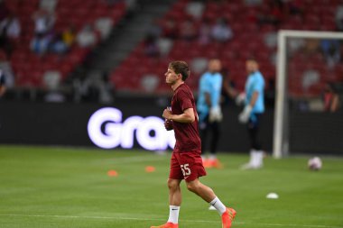 KALLANG, ŞARKI - 15 Temmuz 2022: 65 numaralı Leighton Clarkson Liverpool Oyuncusu, ulusal stadyumdaki Crystal Palace 'a karşı maç yapıyor.