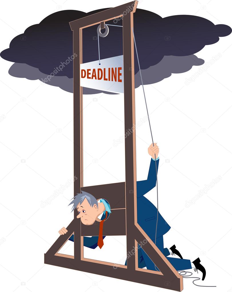 Under a deadline