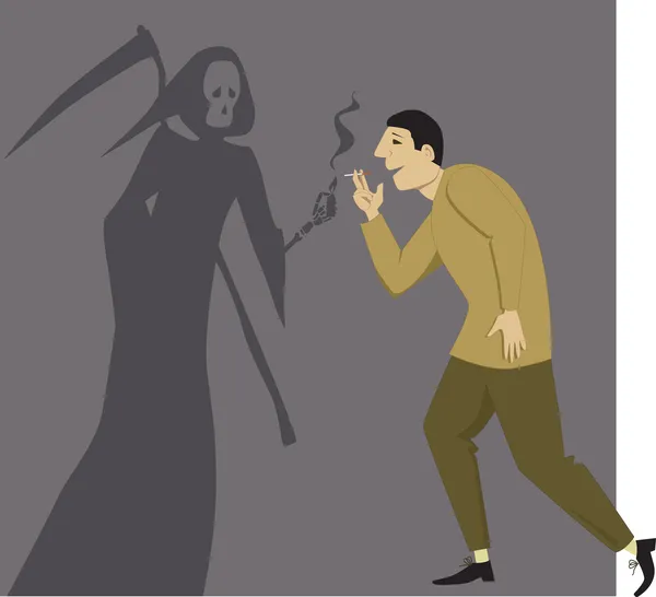 Fumer tue — Image vectorielle