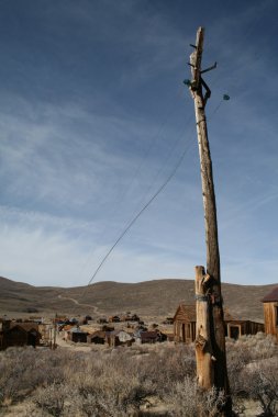 kahraman elektrik direğinden