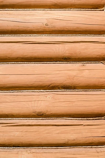 Cabana Registo Logs Textura Foto Com Local Para Texto — Fotografia de Stock