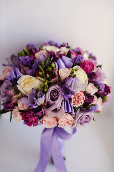 Bride Bouquet Bridal Bouquet Roses — Stock Fotó