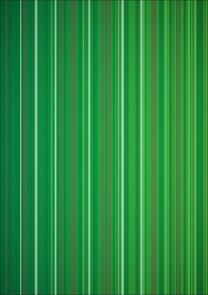 Green Lit Vertical Stripes Background — Stock Vector