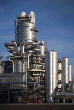 Europoort, Rotterdam, Hollanda 'daki Rafineri