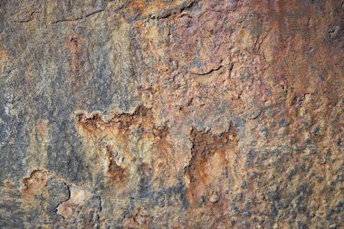 yay, bir geminin paslı metal