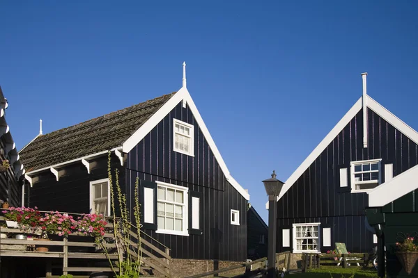 Ahşap ev ada marken, Hollanda — Stok fotoğraf