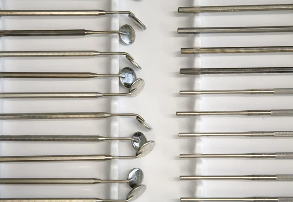 Instrumentos de um dentista — Fotografia de Stock