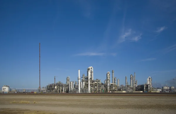 Raffinerie in Europoort, Rotterdam, Holland — Stockfoto