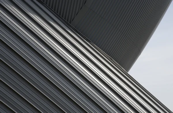 Architecture detail of a modern exhibition building — Stock Photo, Image