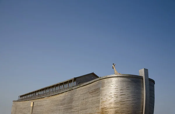 Réplica da Arca de Noé construir na Holanda — Fotografia de Stock