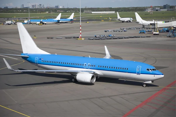 Schiphol flygplats i Nederländerna — Stockfoto