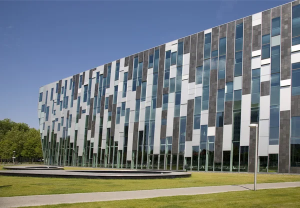 Trädkult van den bergh byggnad. utbildning byggnaden av universitetet i utrecht — Stockfoto