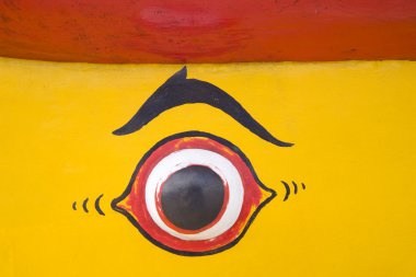 gözleri ile navigasyon yardım gereken bir Bali Balıkçılık gemi yay