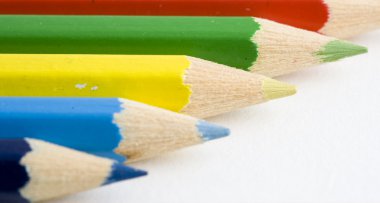 Renkli kalem deseni