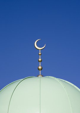 Detail of a Moroccon mosque in Barneveld, the Netherlands clipart