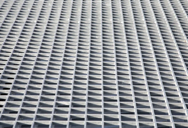 Pattern of an aluminum grid — Stock Photo, Image