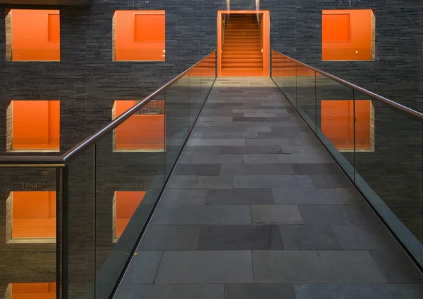 Interior del museo del sonido y la visión en el Mediapark de Hilversum, Holanda — Foto de Stock