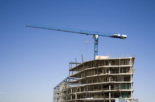 A construction site in Leidsche Rijn, Utrecht, Países Bajos — Foto de Stock