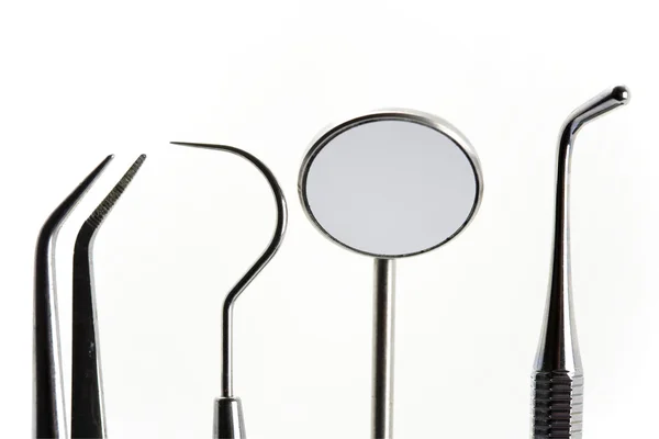 Close up of some instruments of a dentist — Stock Photo, Image