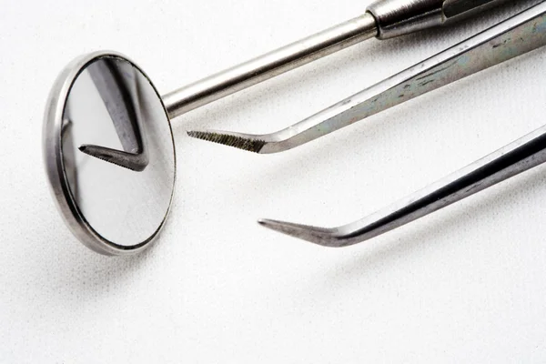 Close up of some instruments of a dentist — Stock Photo, Image