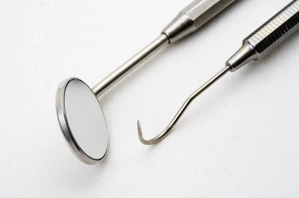 Close up of some instruments of a dentist — Stock Photo, Image