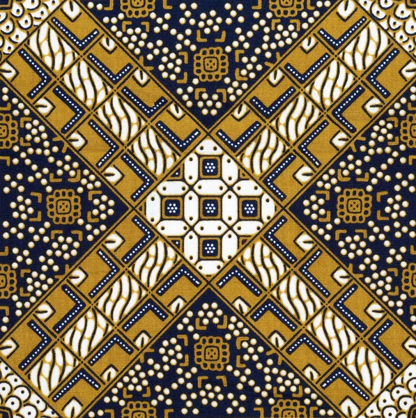 Detail of a batik design from Indonesia — Stock Photo, Image