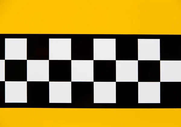Detail of a yellow cab — Stock Photo, Image