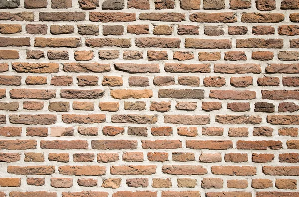 Nahaufnahme Bild einer Backsteinmauer Hintergrund — Stockfoto