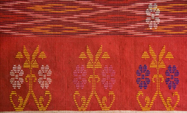 Detail of an Indonesian ulos design — Stock Photo, Image