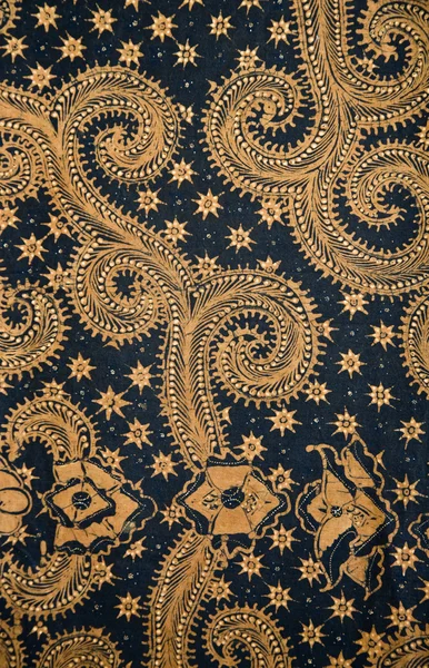 Rincian desain batik dari Indonesia — Stok Foto