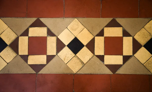 Antique tiles in the interior of the Jakarta Cathedral — Stock Photo, Image