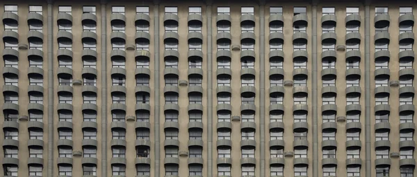 Patrón de balcones de hotel en Yakarta, Indonesia — Foto de Stock