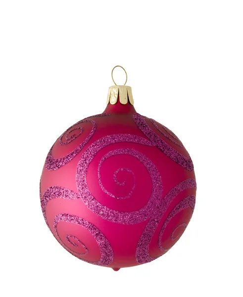 Christmas ball with clipping path — Stock Photo, Image